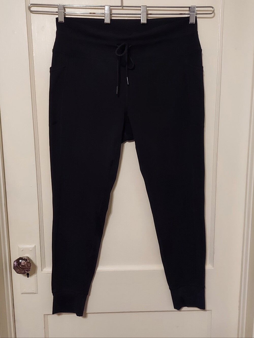 Spyder Active Black Joggers Womens Xlarge Stretch Drawstring Atheleisure Hiking